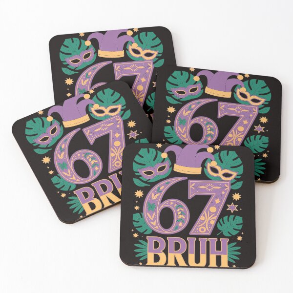 Item preview, Mardi Gras 2026 Meme Six Seven 67 Mardi Gras designed and sold by cherylbartlett.