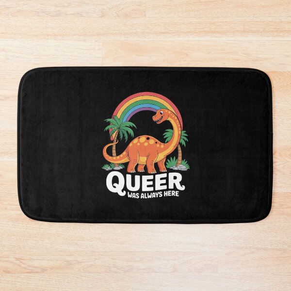 Item preview, Queer Was Always Here Cute LGBT Gay Dinosaurs designed and sold by MythWoot.