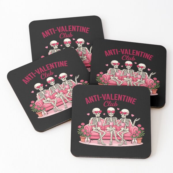 Item preview, anti-valentine club skeleton crew graphic  designed and sold by zuzzelek44.