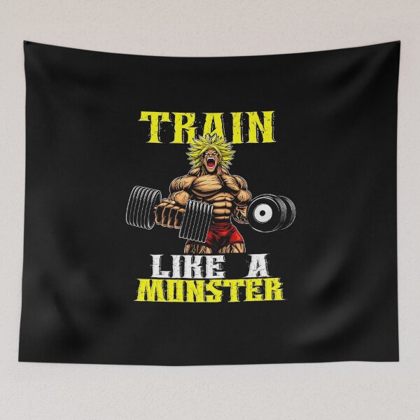 Item preview, Train Like A Monster designed and sold by El Hermano Gym.