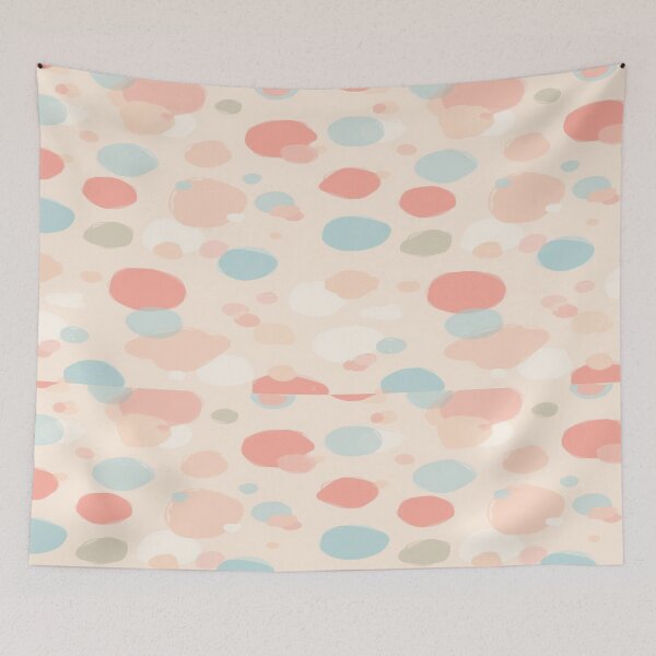 Item preview, Playful Pastel Bubble Pattern iPhone Case designed and sold by mari0n980.