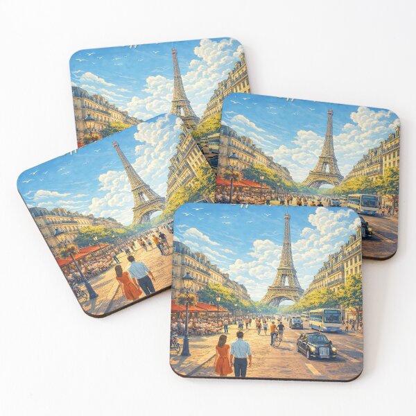 Item preview, Summertime Dreams - EIFFEL TOWER – Paris Greetings designed and sold by Earth Celebration Designs.