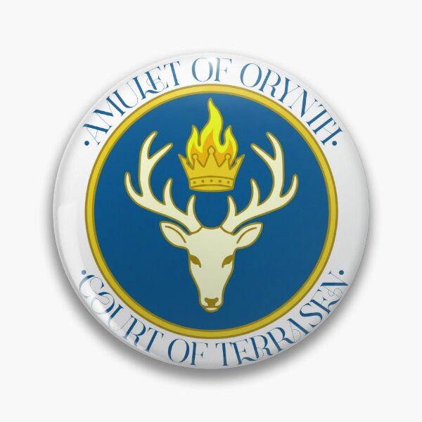 Item preview, Amulet of Orynth – Royal Sigil of Terrasen designed and sold by RainyReads.