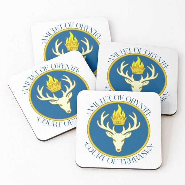 Item preview, Amulet of Orynth – Royal Sigil of Terrasen designed and sold by RainyReads.