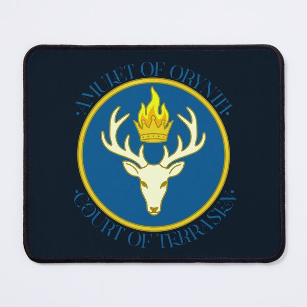 Item preview, Amulet of Orynth – Royal Sigil of Terrasen designed and sold by RainyReads.