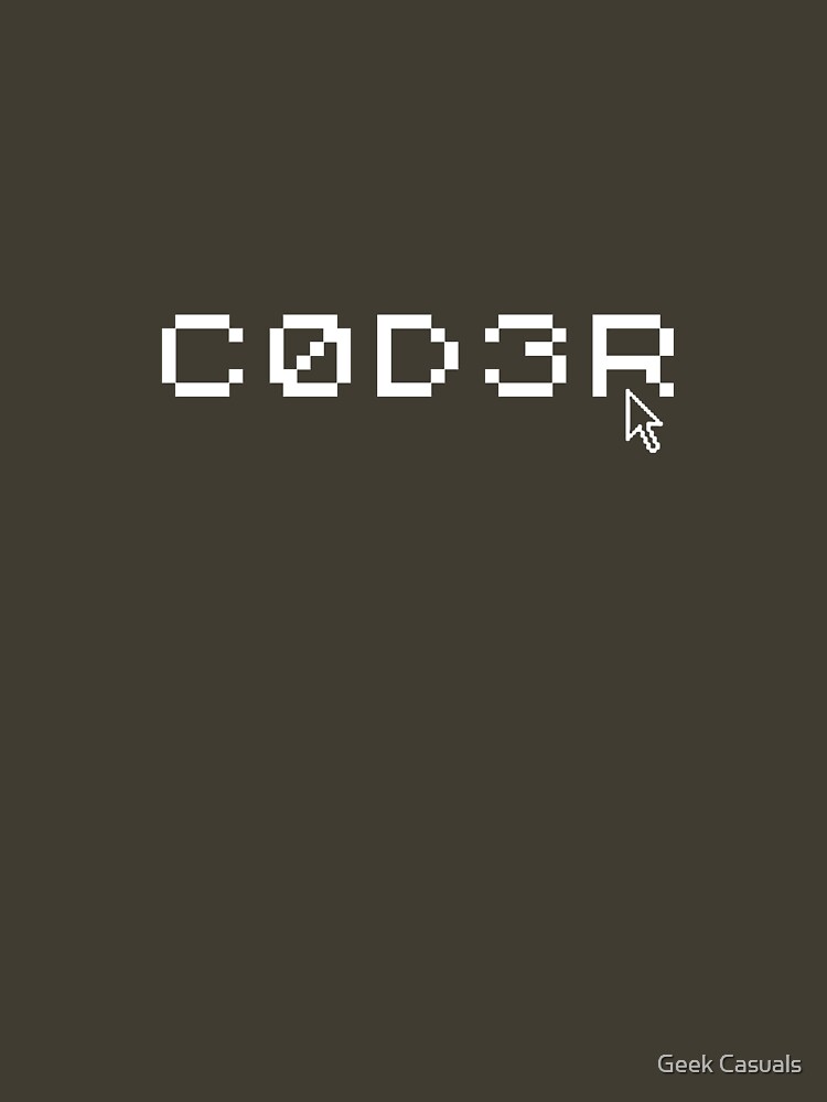 C0D3R by geekcasuals