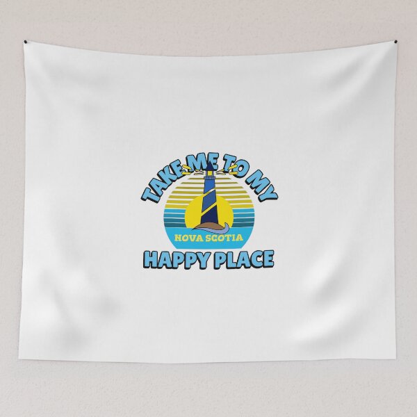 Item preview, Take Me To My Happy Place Nova Scotia Canada designed and sold by Sartoris Art.