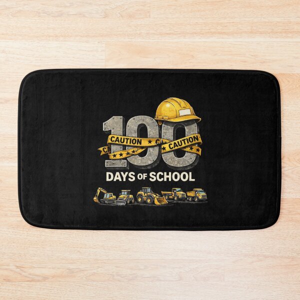 Item preview, 100 Days Of School Construction Worker Elementary School designed and sold by SofenArt.