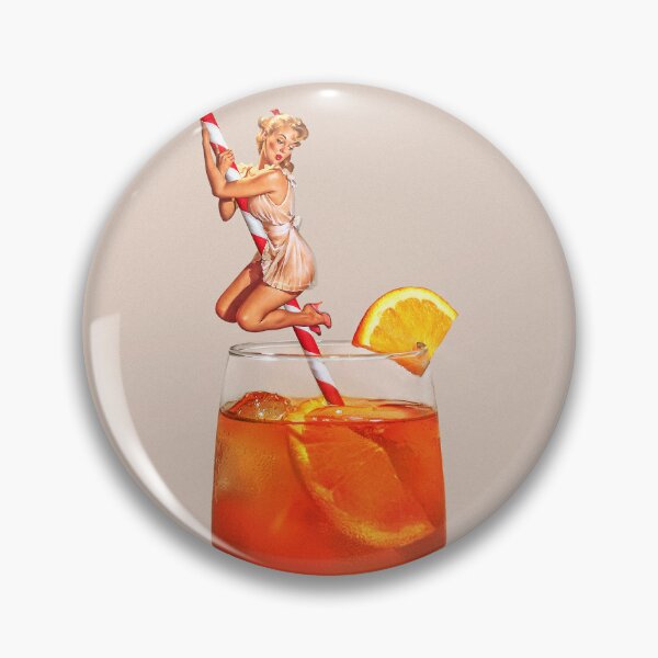 Item preview, Retro Orange Spritz Cocktail designed and sold by Vertigo Artography.