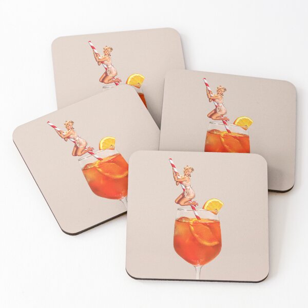 Item preview, Retro Orange Spritz Cocktail designed and sold by Vertigo Artography.