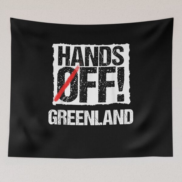 Item preview,  Hands Off Greenland, Greenland Is Not For Sale | Hands Off Greenlad | Yankee Go Home | Anti Trump | Greenland Protest designed and sold by waikibi ⭐⭐⭐⭐⭐.