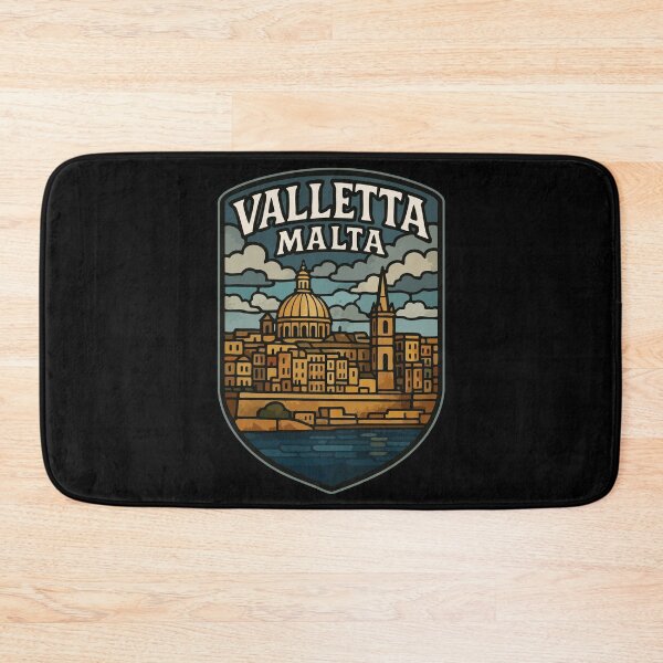 Item preview, Valletta Malta Stained Glass Travel designed and sold by TomFrontierArt.