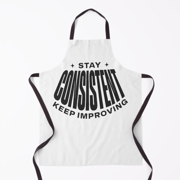 Item preview, Stay Consistent Keep Improving – Discipline & Growth Mindset Quote designed and sold by Axivra.