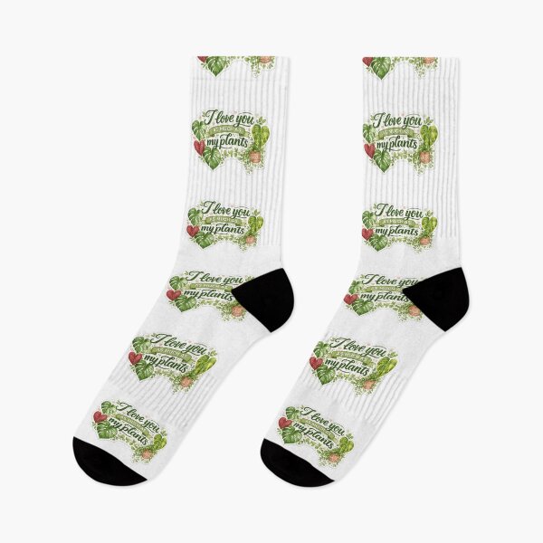Artikelvorschau, Ich liebe dich genauso sehr wie meine Pflanzen. entworfen und verkauft von plantyofmel.
