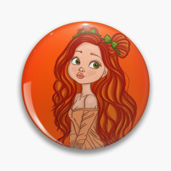 Item preview, Orange girl designed and sold by Maryart8.