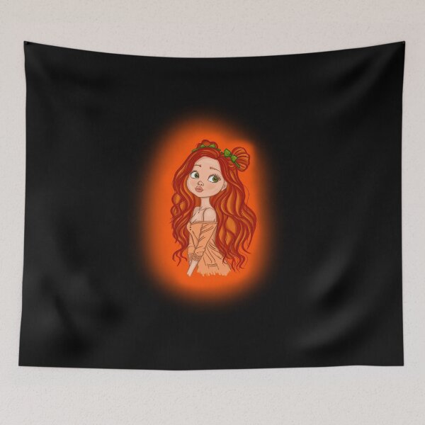 Item preview, Orange girl designed and sold by Maryart8.