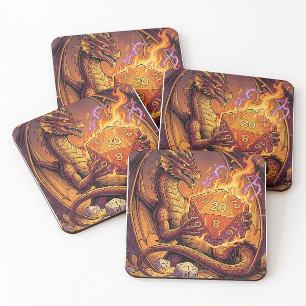 Item preview, Dragon & Dice Fantasy designed and sold by NonditStudio.
