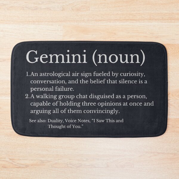 Item preview, Gemini Astrological Sign  designed and sold by HowToCanadian.
