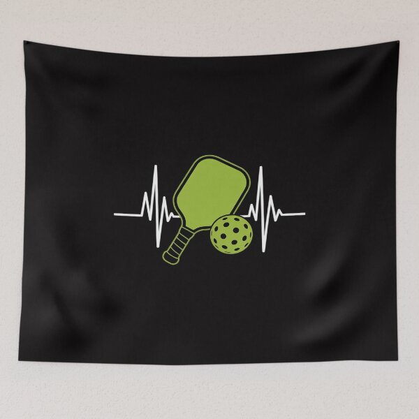 Item preview, Pickleball Heartbeat Racket Sports Lovers Paddleball Players designed and sold by jewellmeyers.