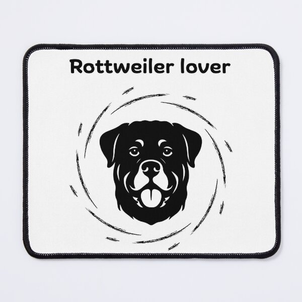 Item preview, Rottweiler Lover T-Shirt – Silhouette Dog Shirt for Fans designed and sold by SimpleUla.