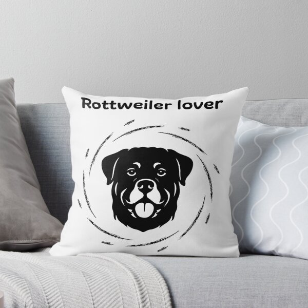 Item preview, Rottweiler Lover T-Shirt – Silhouette Dog Shirt for Fans designed and sold by SimpleUla.