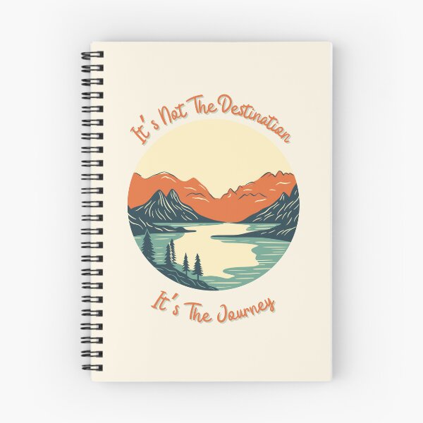 Item preview, Not the Destination It's the Journey Quote designed and sold by Inkworksbyshery.
