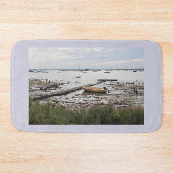 Item preview, Boat and jetty at Mersea Island designed and sold by Emma  Amies.