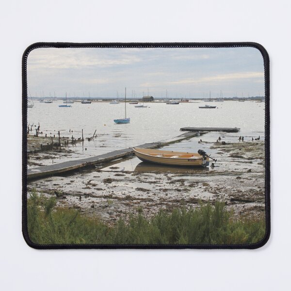 Item preview, Boat and jetty at Mersea Island designed and sold by Emma Amies.
