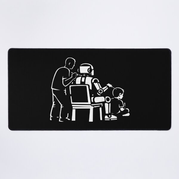 Item preview, Humans and robots world designed and sold by CamaleonDesigns.