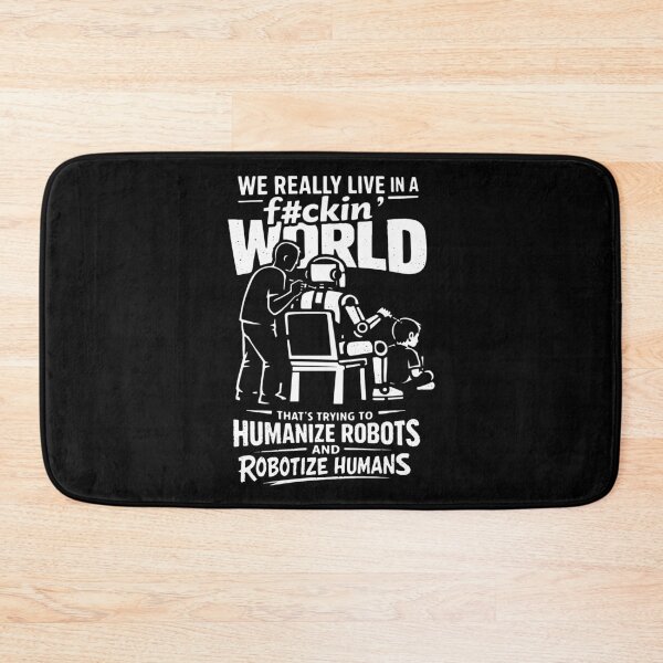 Item preview, Humans and robots world designed and sold by CamaleonDesigns.