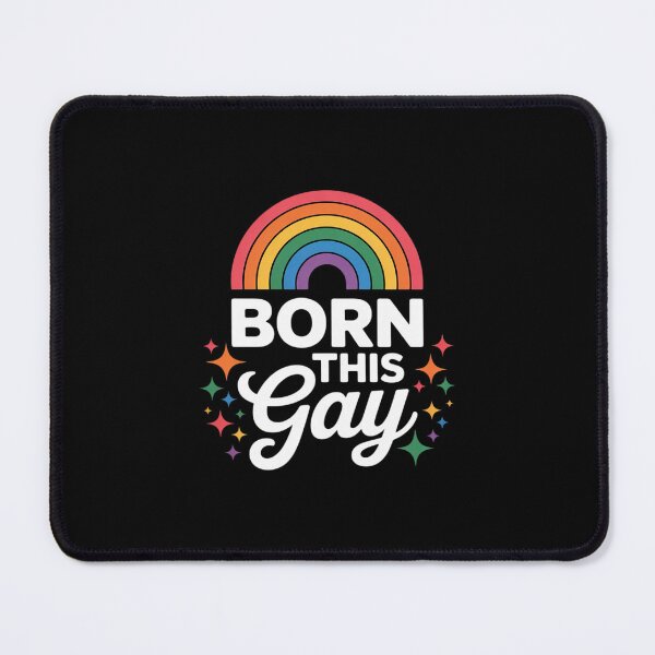 Item preview, Rainbow LGBTQ Born This Gay Pride Lesbian Homosexual Queer designed and sold by PowAcademy.