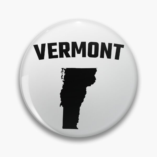 Item preview, Vermont State Map Silhouette - Classic Bold Varsity Style designed and sold by mashmosh.
