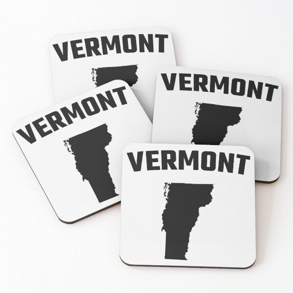 Item preview, Vermont State Map Silhouette - Classic Bold Varsity Style designed and sold by mashmosh.