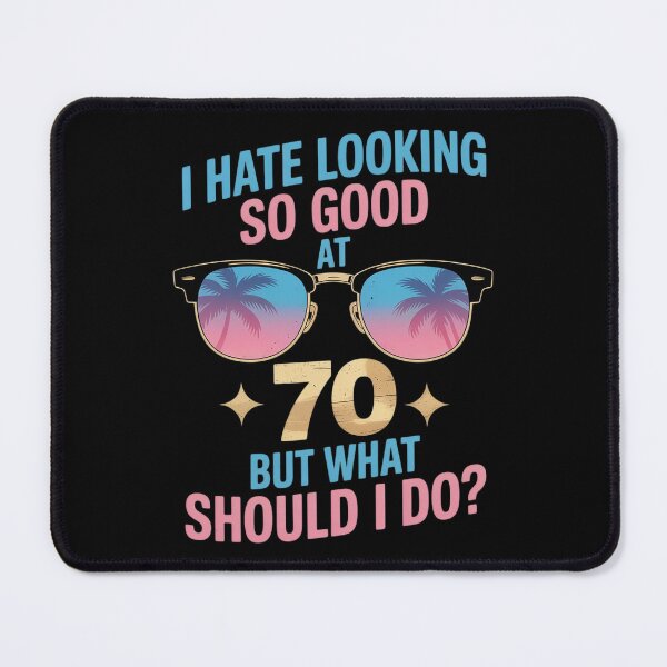 Item preview, 70th Birthday B-Day Saying Age 70 Year Joke Tee designed and sold by AquaKiev.
