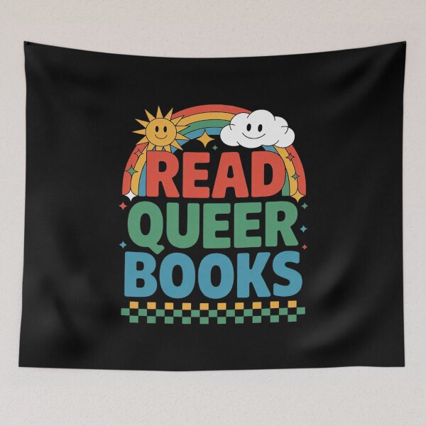 Item preview, Read Queer Books LGBTQ Books Save Lives Pride Month designed and sold by PowAcademy.
