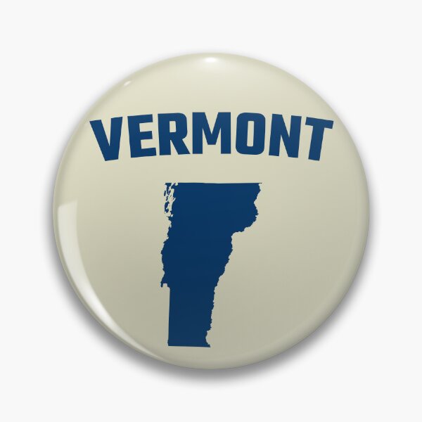 Item preview, Vermont Pride - Classic Navy State Silhouette designed and sold by mashmosh.