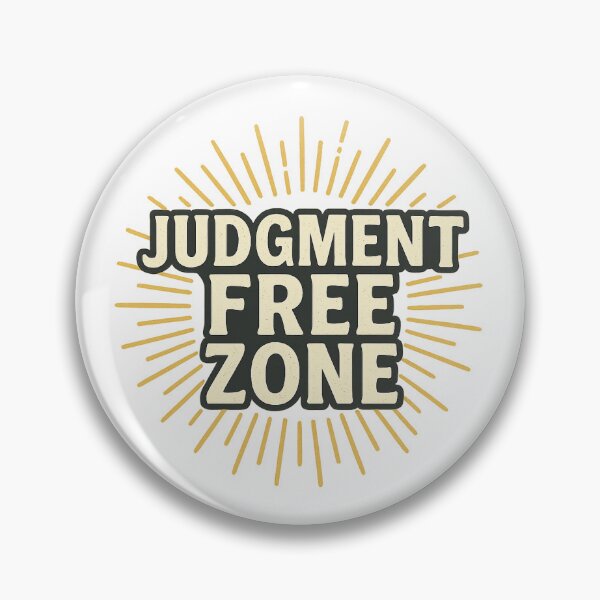 Item preview, Judgment Free Zone Starburst designed and sold by Creative-Curios.