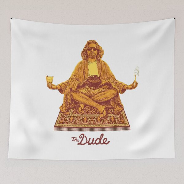 Item preview, The Dude Zen The Big Lebowski Movie Funny Meme designed and sold by AngieHouckOne.