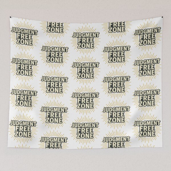 Item preview, Judgment Free Zone Starburst designed and sold by Creative-Curios.