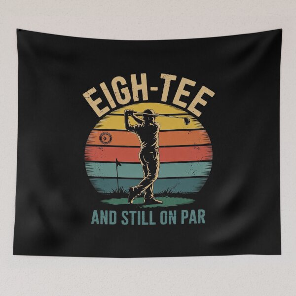Item preview, 80th Birthday Golf Pun Golfing 80 Year Old Golfer designed and sold by AquaKiev.