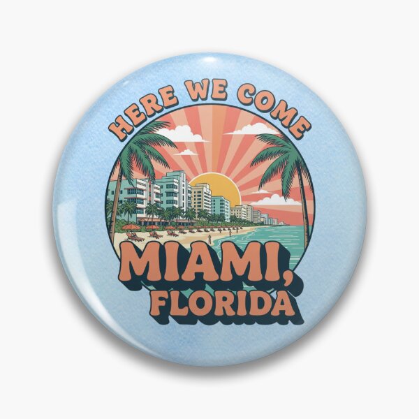Item preview, Here We Come Miami Florida designed and sold by MysticOzzy.