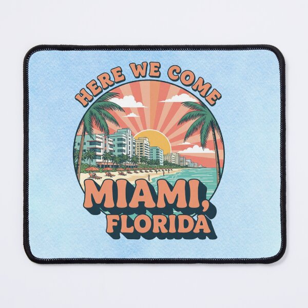 Item preview, Here We Come Miami Florida designed and sold by MysticOzzy.