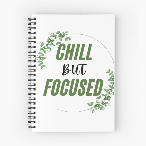 Item preview, Chill but Focused – Calm Hustle Mindset Design designed and sold by AH-creators.