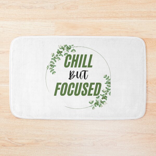 Item preview, Chill but Focused – Calm Hustle Mindset Design designed and sold by AH-creators.