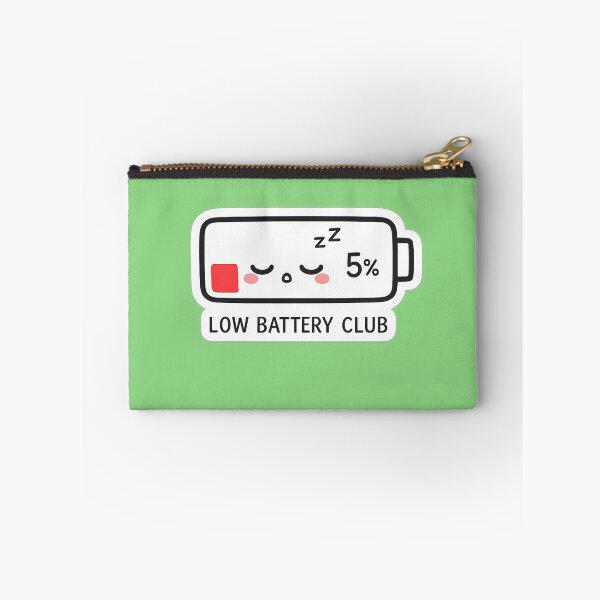 Item preview, Low Battery Club designed and sold by KawaiiOrbit.