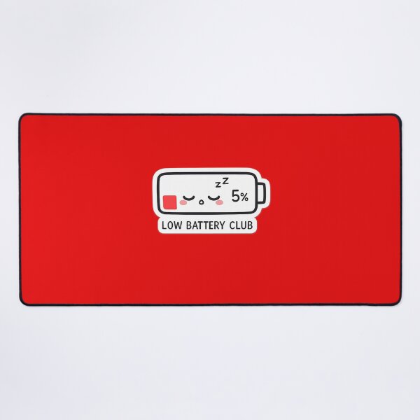 Item preview, Low Battery Club designed and sold by KawaiiOrbit.