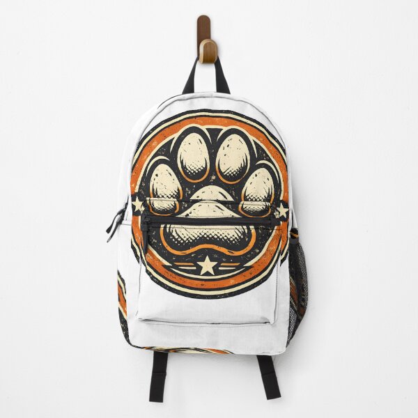 Item preview, Vintage Dog Paw – Retro Pet Love Logo designed and sold by Dax Studio.