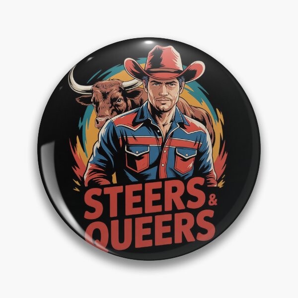 Item preview, Steers & Queers Country Cowboy Gay designed and sold by PowAcademy.