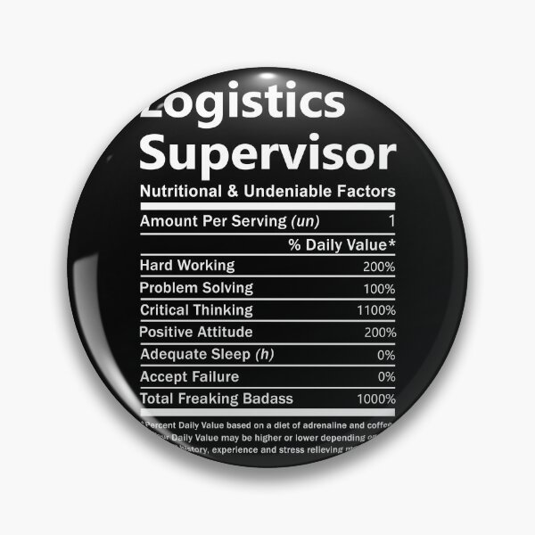 Item preview, Logistics Supervisor designed and sold by aswmhmlc71.