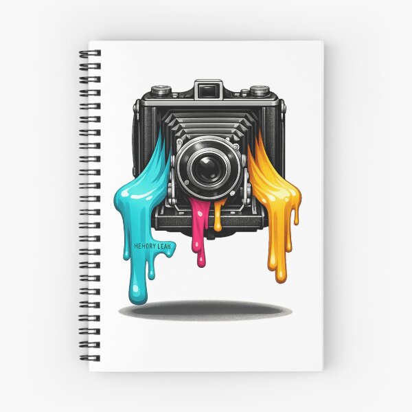 Item preview, Memory Leak – Surreal Vintage Camera Color Spill Art designed and sold by Backtrack Boutique.
